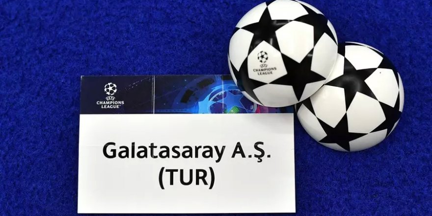 Galatasaray'ın Şampiyonlar Ligi'ndeki rakipleri belli oldu!