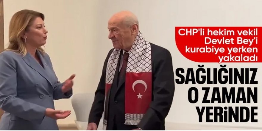 Bahçeli ile CHP’li vekilden samimi sohbet! Herkesi şaşırtan tanışıklık