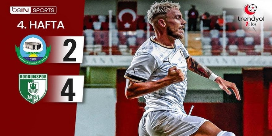 Serik Spor: 2 - Bodrum FK: 4