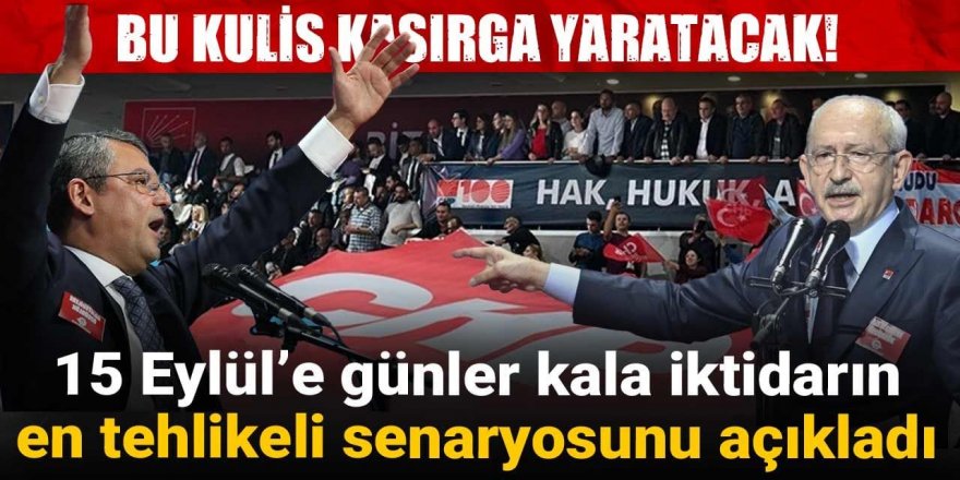 Bu kulis kasırga yaratacak!