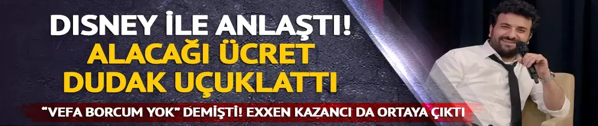 Hasan Can Kaya, Disney'den tam 325 bin dolar kazanacak!