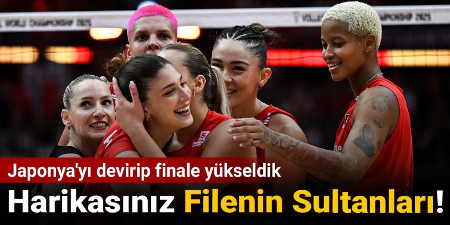 Filenin Sultanları ilk kez Dünya Şampiyonası'nda finale yükseldi