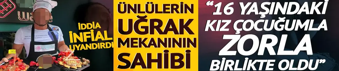 Waffle'cı sahibi skandal iddiaya karıştı