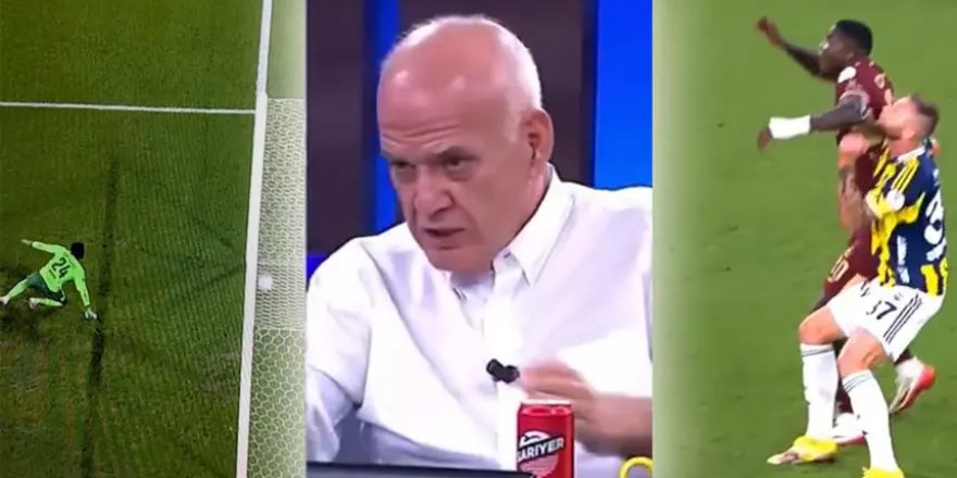 Ahmet Çakar Fenerbahçe-Trabzonspor maçının orta ve VAR hakemine isyan etti!