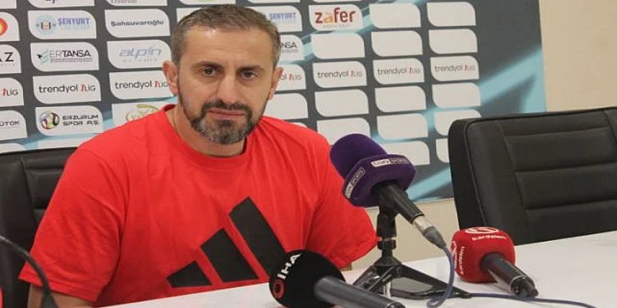 Erzurumspor Teknik Direktörü Serkan Özbalta: 'Bu sezon çok uzun'