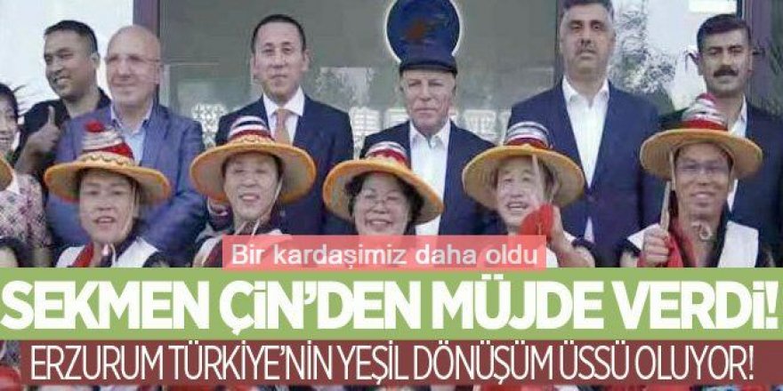 Erzurum, Çin'in Linfen kenti ile kardeş şehir oldu