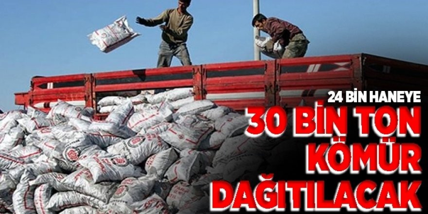 Erzurum'a kömür sevkiyatı başladı