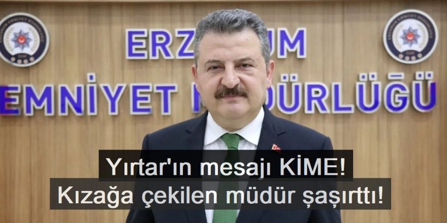 Kızağa çekilen müdür Yırtar, son mesajıyla şaşırttı!