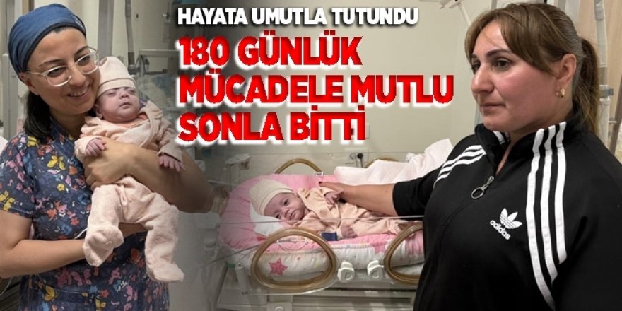 Prematüre doğan Hümeyra ve Eflin bebek, aylar sonra sağlığına kavuştu