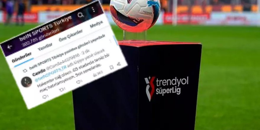Yayıncı kuruluş Bein Sport'tan skandal paylaşım!
