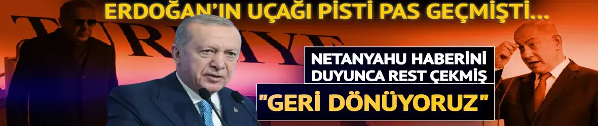 'TUR' havada turladı, uçak pisti pas geçti!