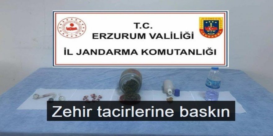 Erzurum'da Eş zamanlı operasyon: 1 kişi tutuklandı