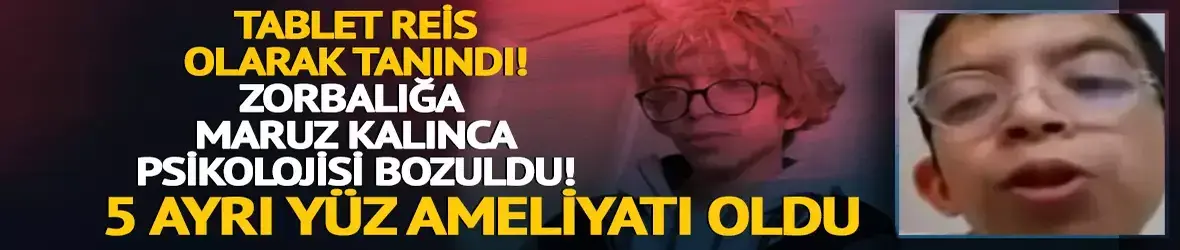 Tablet Reis Onurcan Güzel zorbalığa daha fazla dayanamadı!