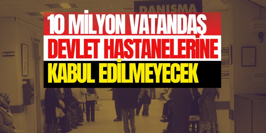 10 milyon kişi risk altında: Sigorta borcu nedeniyle 1 Ocak'tan itibaren sağlık hizmeti alamayacaklar