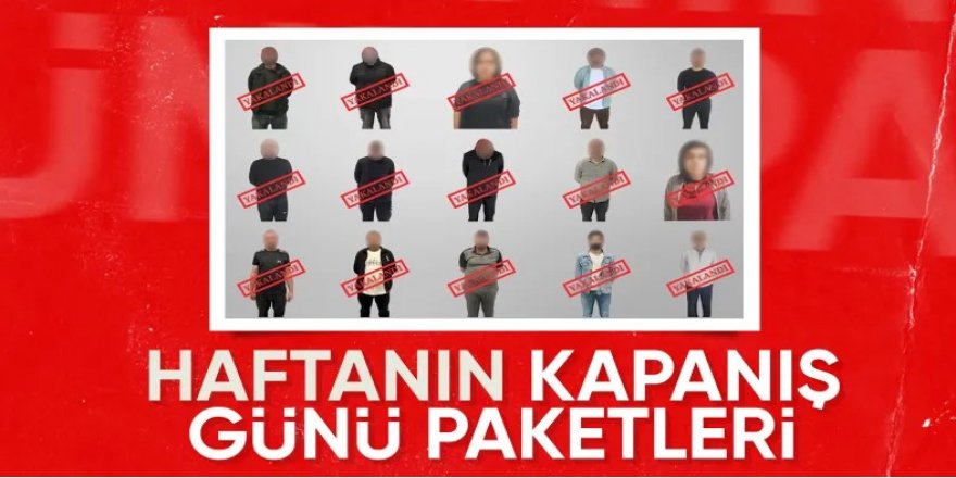 15 suçlu Türkiye'ye getirildi