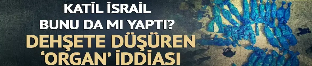 Eli kanlı İsrail bunu da mı yaptı?
