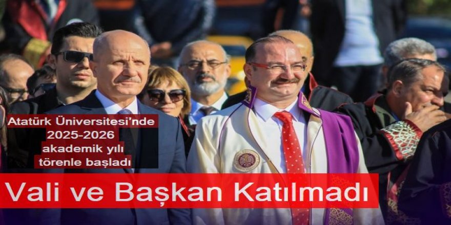 Atatürk Üniversitesi akademik yılı başladı