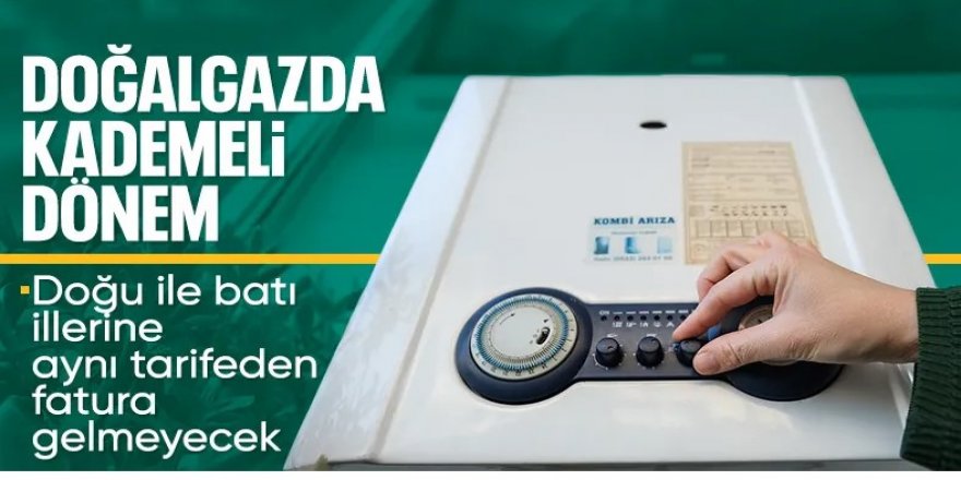 Doğal gazda kademeli dönem! Batı ile Erzurum aynı olmayacak