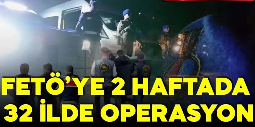 Erzurum ve 31 ilde FETÖ operasyonu: 62 şüpheli yakalandı!
