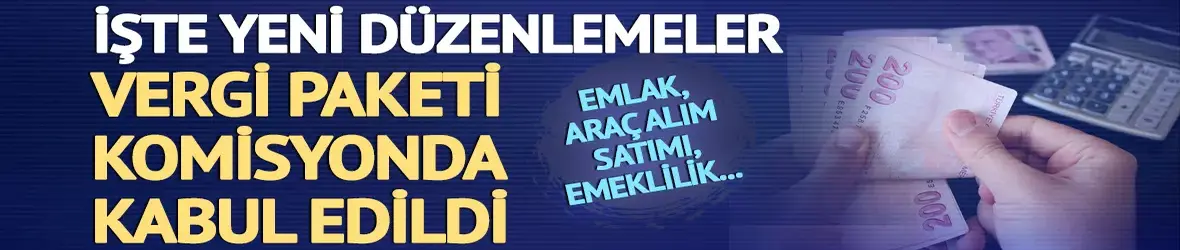 Kanun teklifi komisyonda kabul edildi!