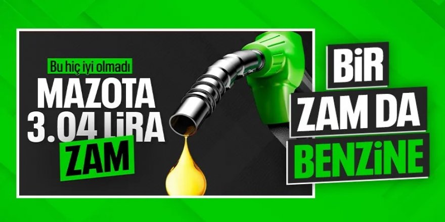 Benzine zam yolda