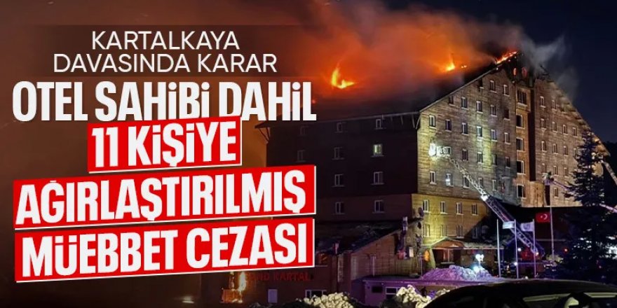 Kartalkaya davasında karar verildi!