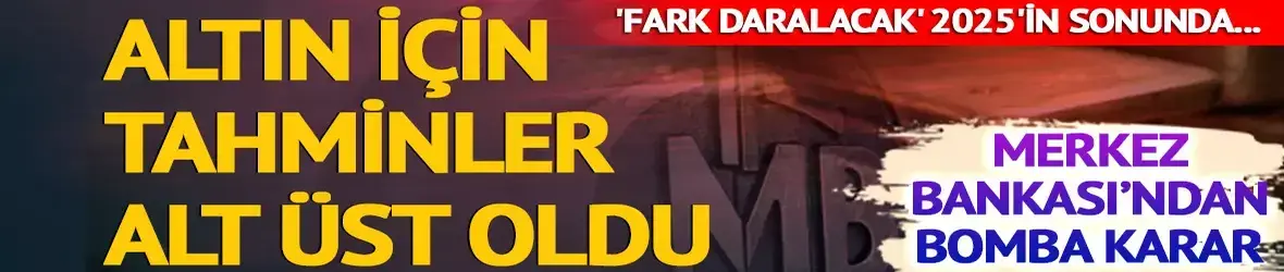 Merkez Bankası'ndan bomba karar!