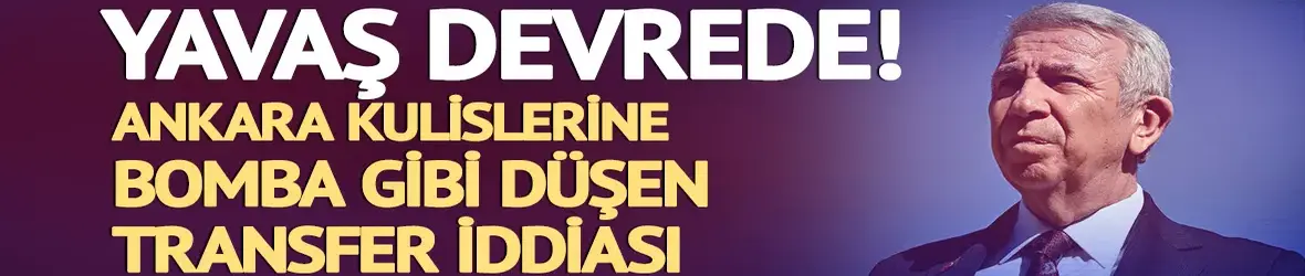 Ankara kulislerine bomba gibi düşen transfer iddiası!