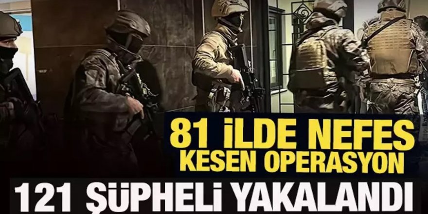 81 ilde alkollü içki kaçakçılığı ve sahteciliğine operasyon
