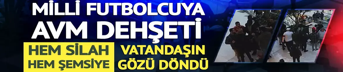 Milli futbolcu AVM'de neye uğradığını şaşırdı!