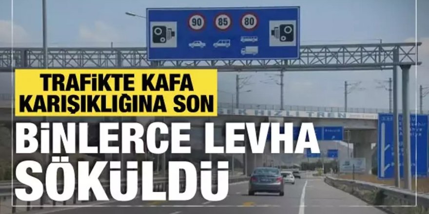 81 ilde tabelalar söküldü