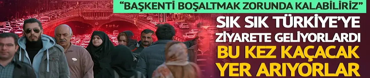 Sık sık Türkiye'ye ziyarete geliyorlardı şimdi kaçacak yer arıyorlar!