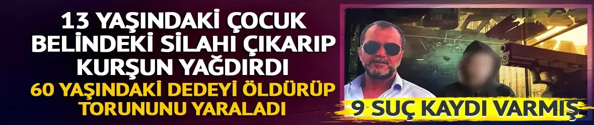 9 suç kaydı olan 13 yaşındaki çocuk dehşet saçtı!