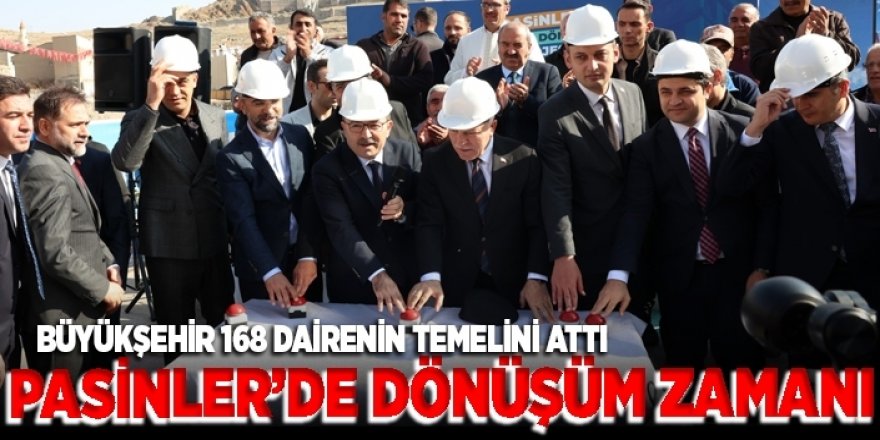 Pasinler’de kentsel dönüşüm başladı