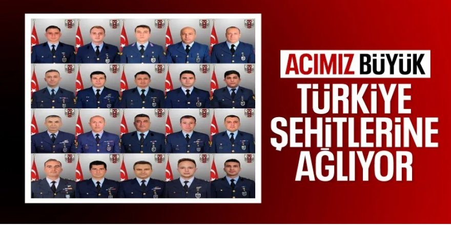 Düşen askeri kargo uçağında 20 askerimiz şehit oldu