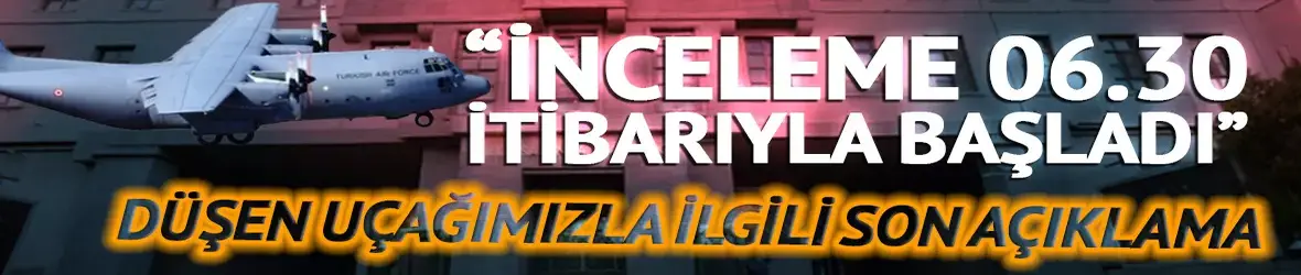 Düşen uçağımızın enkazına ulaşıldı!