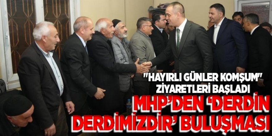 MHP Erzurum’da gönül kapılarını çalıyor