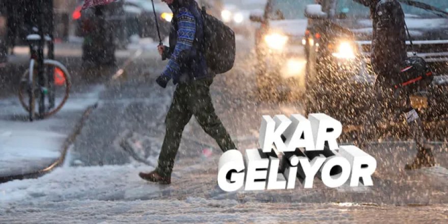 Meteorolojiden uyarı: Kuvvetli yağış ve kar geliyor!
