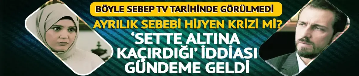 Emrah Altıntoprak Kızılcık Şerbeti'nden neden ayrıldı?