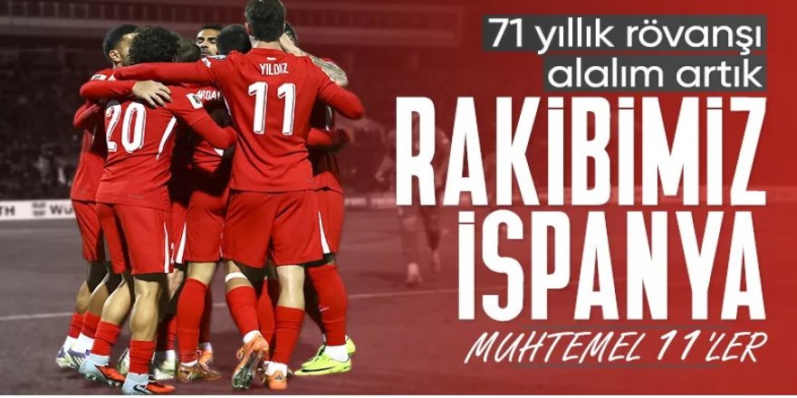 A Milli Takım 71 yıllık hasreti bitirme peşinde!