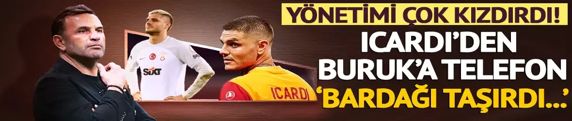 Mauro Icardi'den Okan Buruk'a telefon!