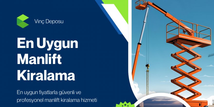 Kiralık Manlift