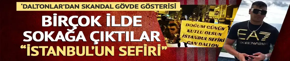 'Daltonlar'dan skandal gövde gösterisi!