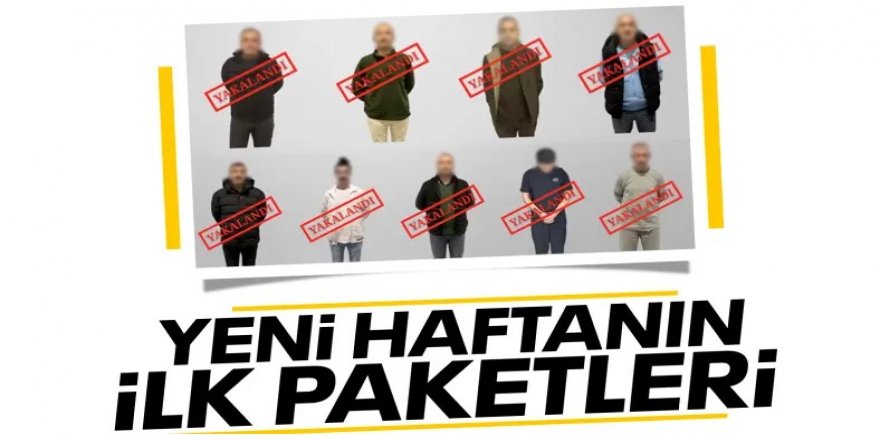 9 suçlu Türkiye'ye getirildi