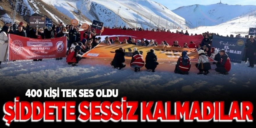 Erzurum’da Şiddete Karşı Tek Yürek