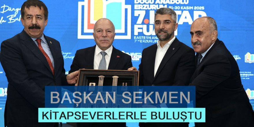 Başkan Sekmen, Katapseverlerle buluştu