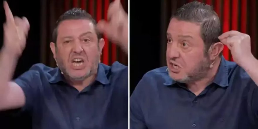 Nihat Kahveci canlı yayında çıldırdı!