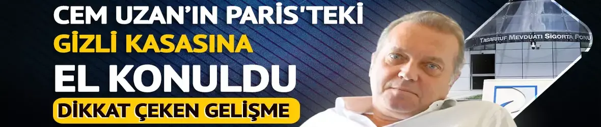 Cem Uzan'a Paris'ten kötü haber!