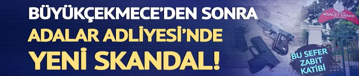 Büyükçekmece'nin ardından Adalar Adliyesi'nde de soygun!