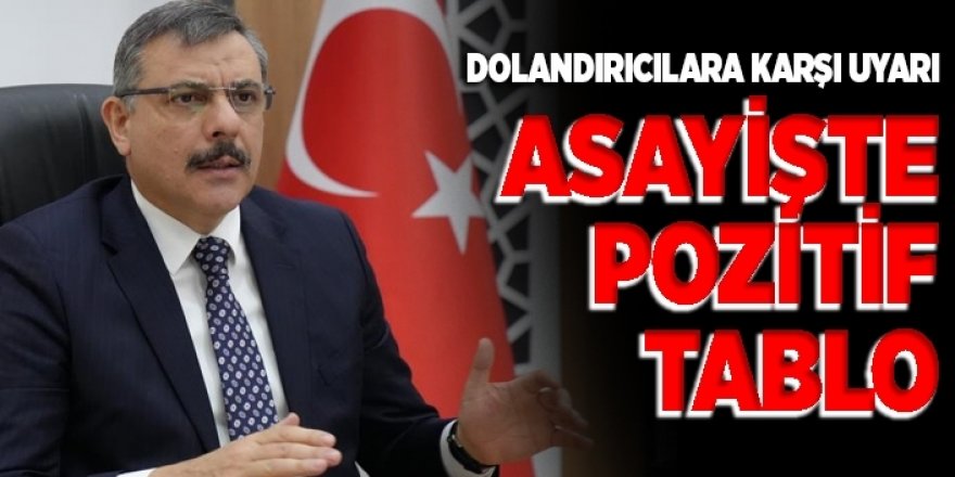 Erzurum'un 11 aylık asayiş raporu açıklandı